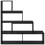 Librería Separadora de Ambientes Roble Negro