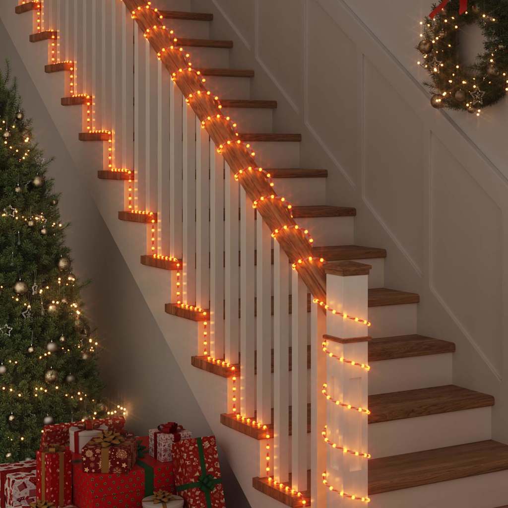Luz de cuerda con 120 LED Cálido 5 m PVC