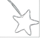 Estrella de Navidad con 432 LED Multicolor 182 x 58 cm PVC