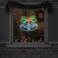 Campana de Navidad con 144 LED Multicolor 57 x 47,5 cm PVC