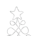 Luz en forma de árbol de Navidad Multicolor 78 x 58 cm PVC