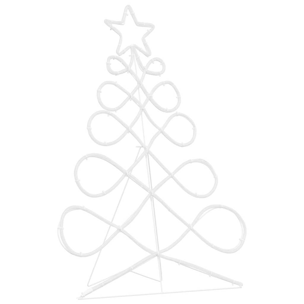 Luz en forma de árbol de Navidad Multicolor 78 x 58 cm PVC