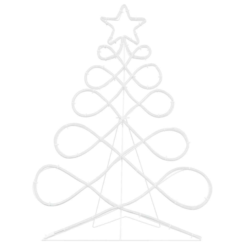 Luz en forma de árbol de Navidad Multicolor 78 x 58 cm PVC