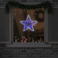 Estrella de Navidad con 72 LED Frío 51,5 x 50 x 0,65 cm Hierro
