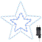 Estrella de Navidad con 72 LED Frío 51,5 x 50 x 0,65 cm Hierro