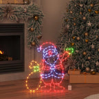 Luz de Santa Claus Multicolor 58.5 x 60 x 1.3 cm Hierro
