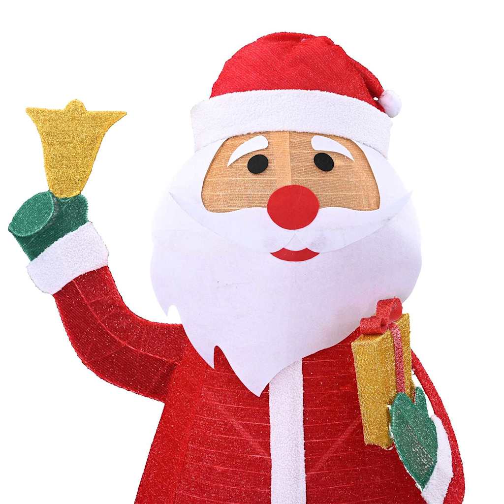 Santa Claus Navideño con 200 LED Cálido 100 x 180 cm tela