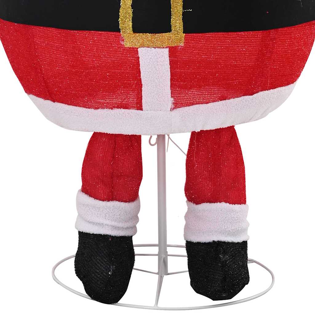Santa Claus Navideño con 200 LED Cálido 100 x 180 cm tela
