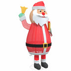 Santa Claus Navideño con 200 LED Cálido 100 x 180 cm tela