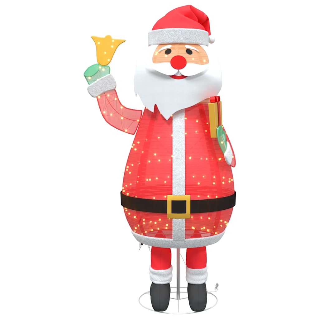Santa Claus Navideño con 200 LED Cálido 100 x 180 cm tela