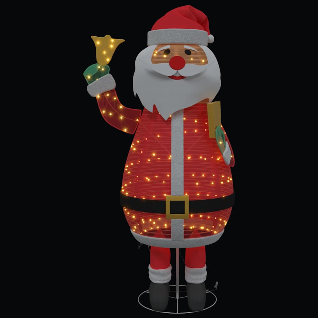 Santa Claus Navideño con 200 LED Cálido 100 x 180 cm tela