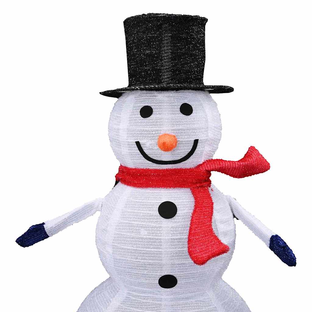 Familia de Muñecos de Nieve Navideños 3 pcs Cálido tela