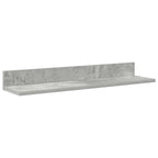 Conjunto de mueble de TV 4 pcs Gris Concreto