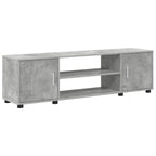 Conjunto de mueble de TV 4 pcs Gris Concreto