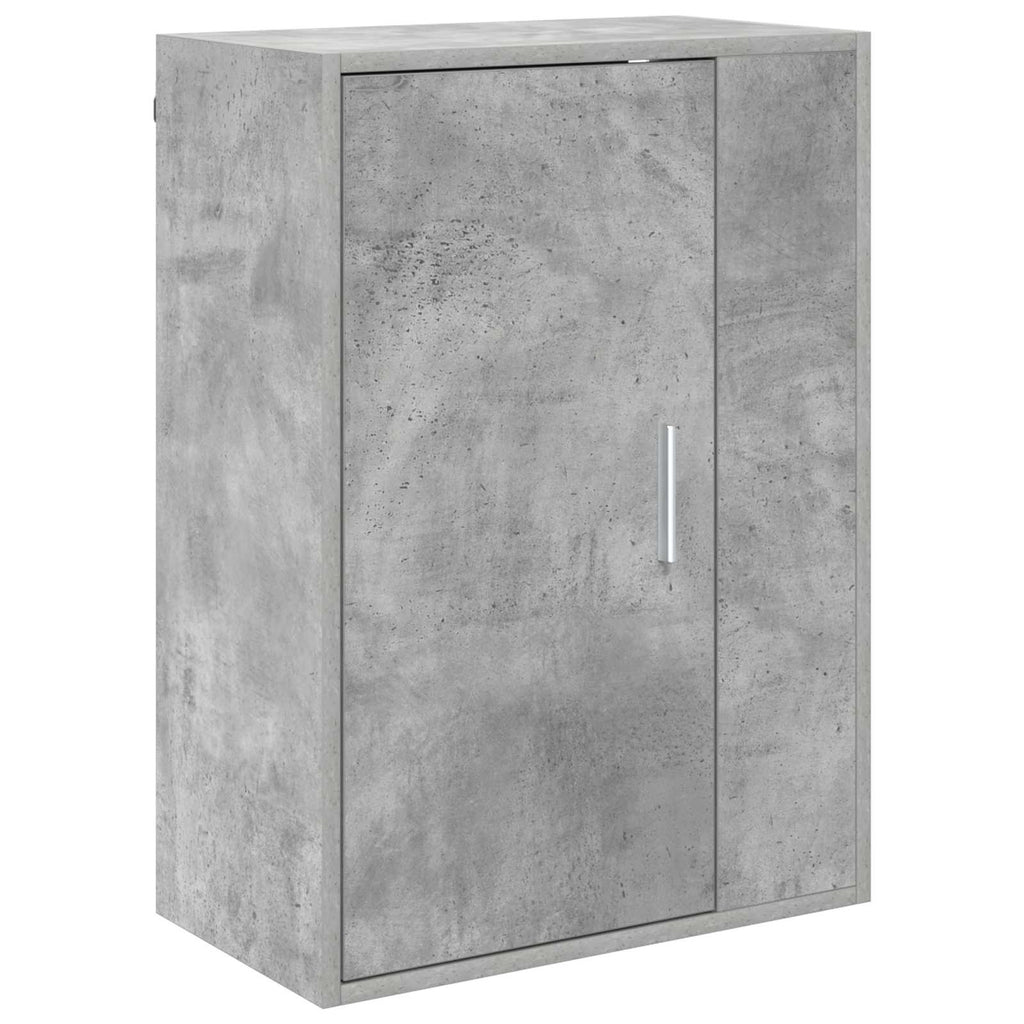 Conjunto de mueble de TV 4 pcs Gris Concreto