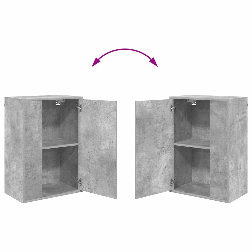 Conjunto de mueble de TV 4 pcs Gris Concreto