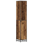 Juego de muebles de baño Madera envejecida 35 x 37,5 x 188,5 cm