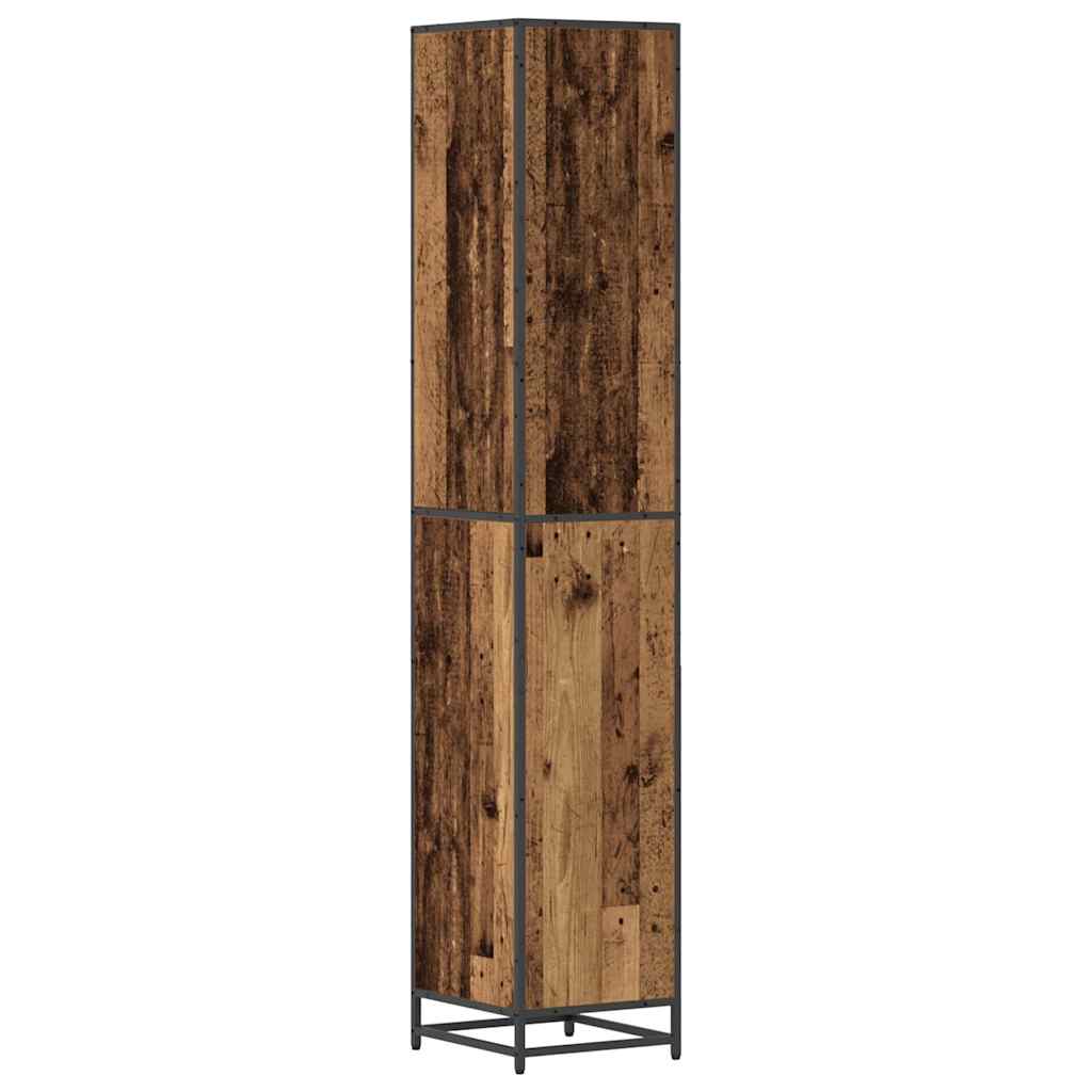 Juego de muebles de baño Madera envejecida 35 x 37,5 x 188,5 cm