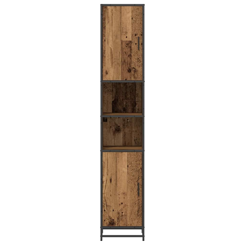 Juego de muebles de baño Madera envejecida 35 x 37,5 x 188,5 cm