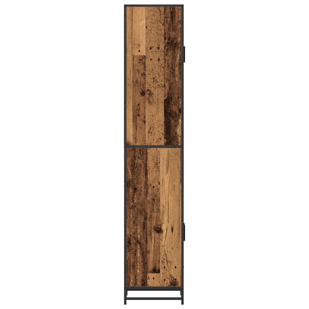 Juego de muebles de baño Madera envejecida 35 x 37,5 x 188,5 cm
