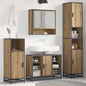 Juego de muebles de baño Roble artesanal 35 x 37,5 x 188,5 cm