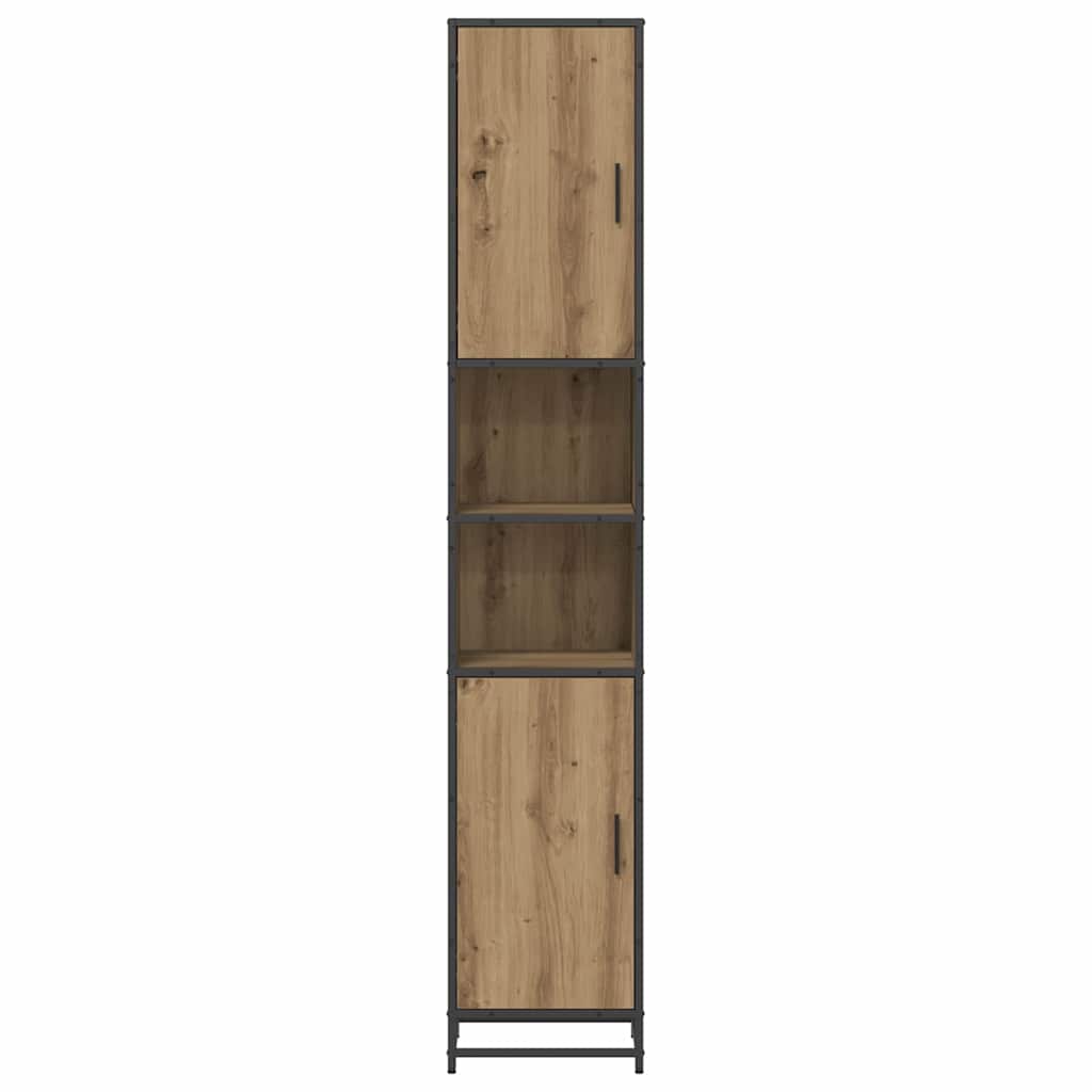 Juego de muebles de baño Roble artesanal 35 x 37,5 x 188,5 cm