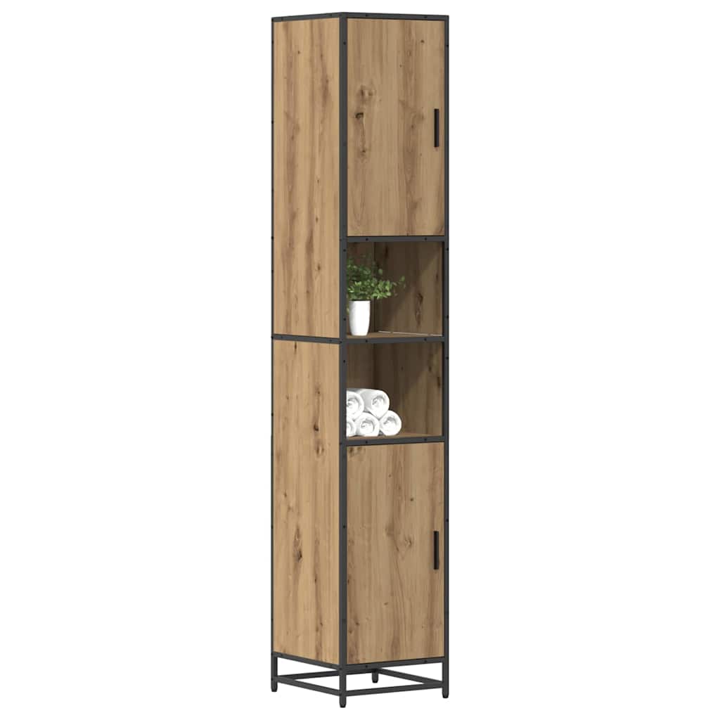 Juego de muebles de baño Roble artesanal 35 x 37,5 x 188,5 cm