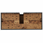 Juego de muebles de baño con cajón 4 pcs Madera Vieja