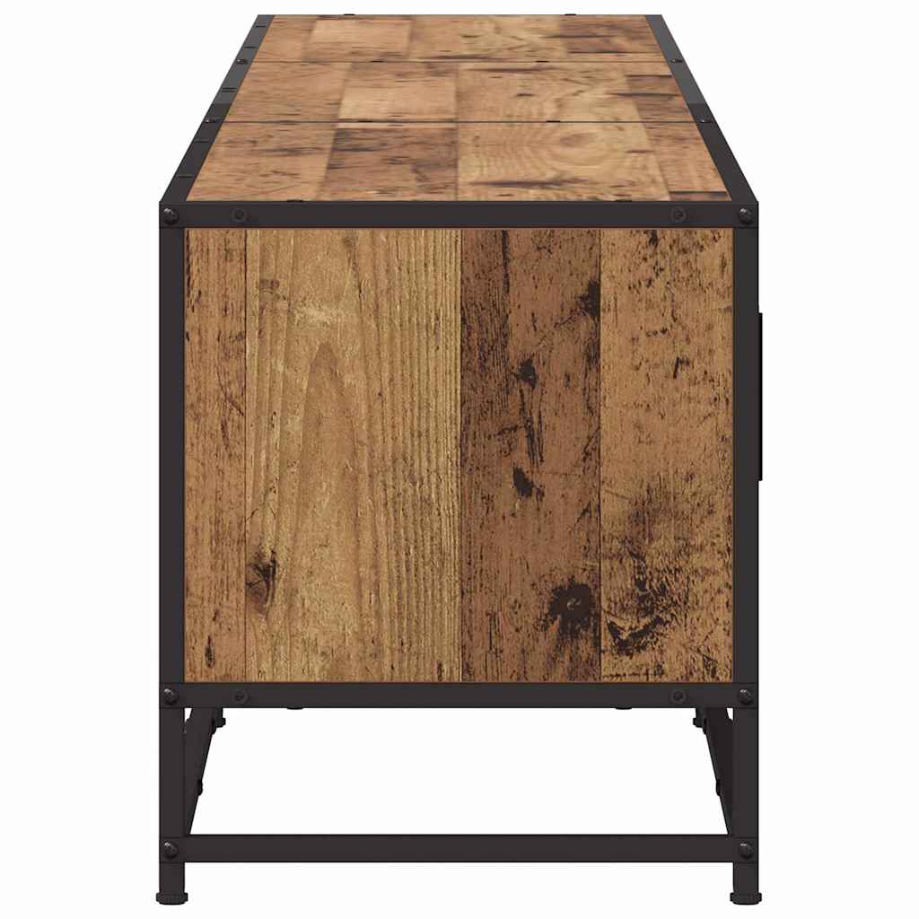 Unidades de TV 2 pcs Madera Vieja 210 x 35 x 41 cm