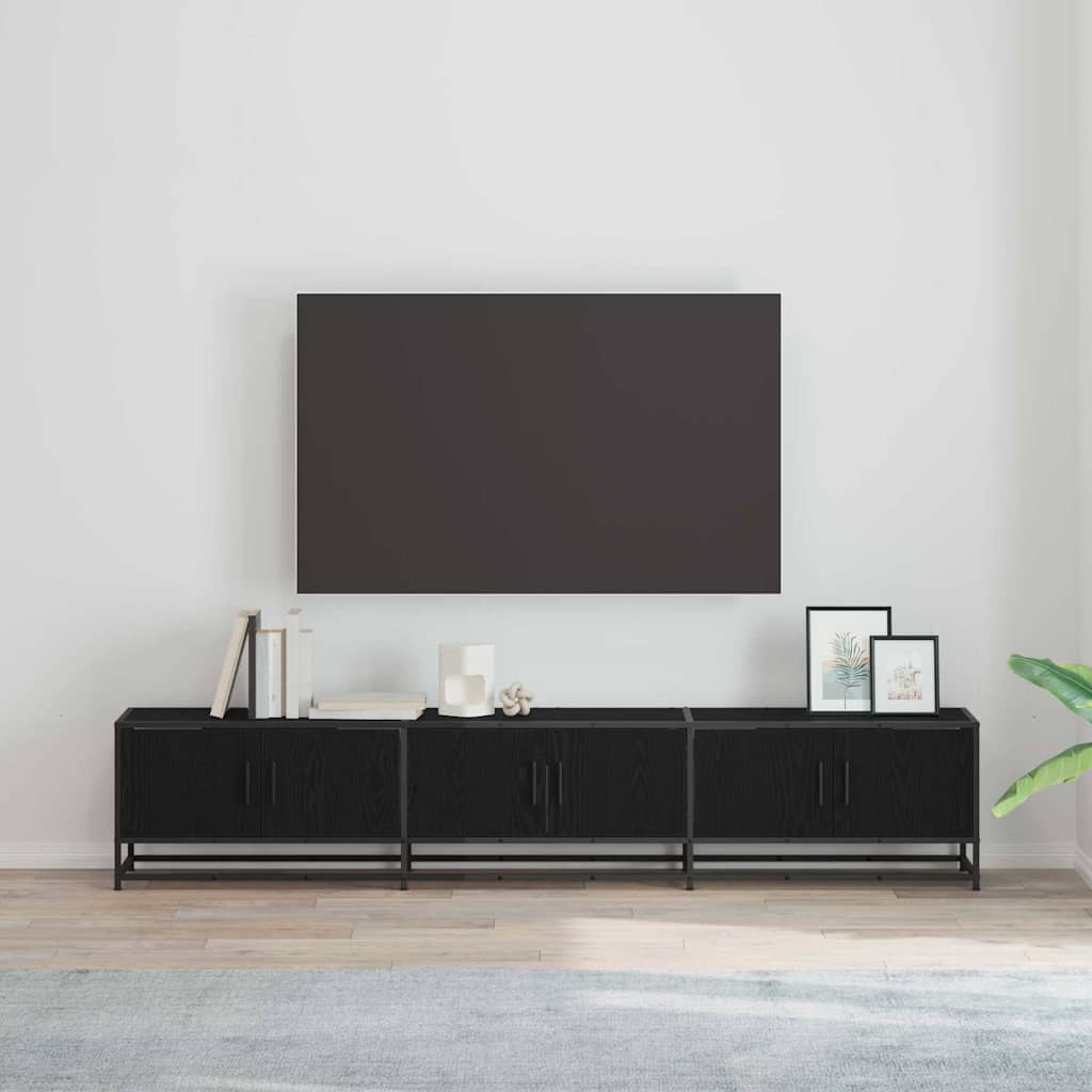 TV units 2 pcs Old Wood 210 x 35 x 41 cm