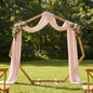 Light Brown Wedding Arch 202 x 95 x 254 cm