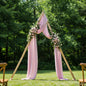 Light Brown Wedding Arch 202 x 95 x 254 cm
