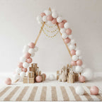 Arco de Boda Marrón Claro 202 x 95 x 254 cm