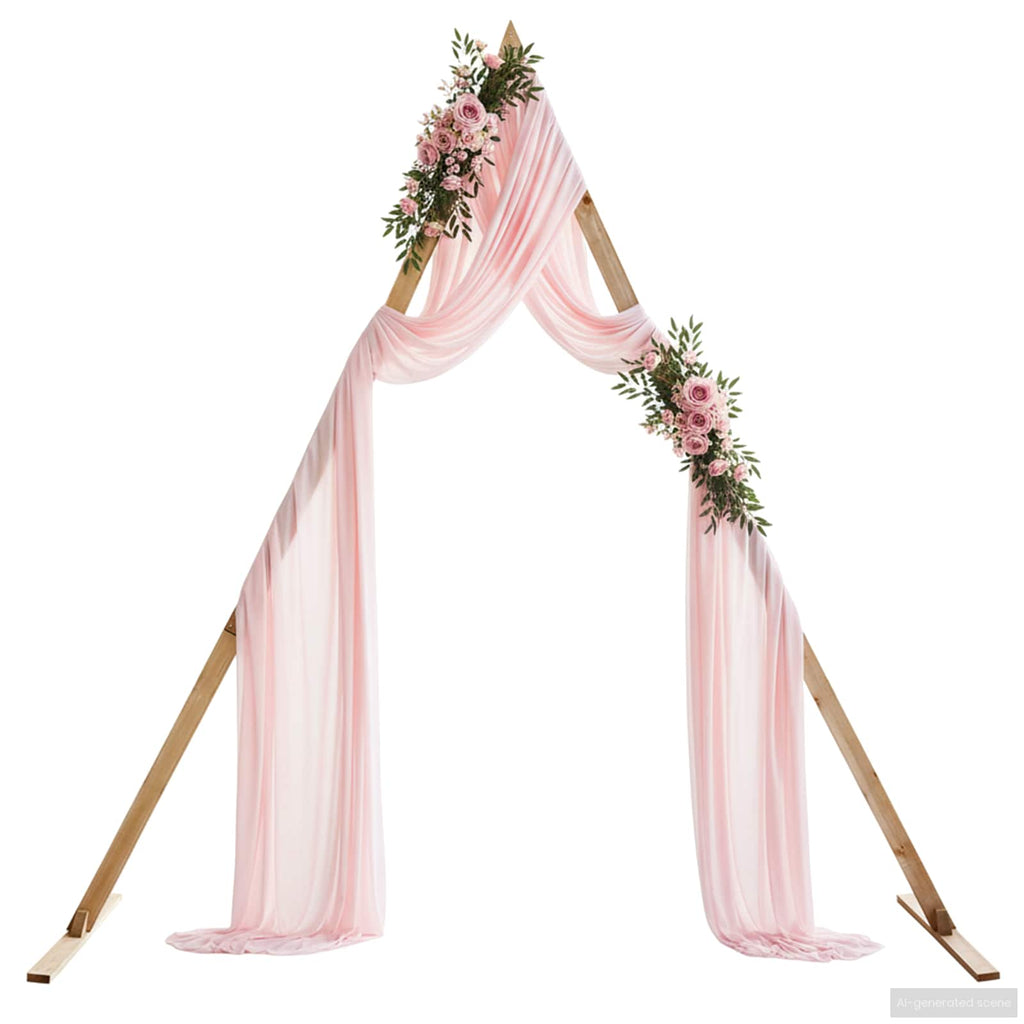 Arco de Boda Marrón Claro 202 x 95 x 254 cm