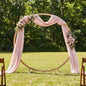 Light Brown Wedding Arch 202 x 95 x 254 cm