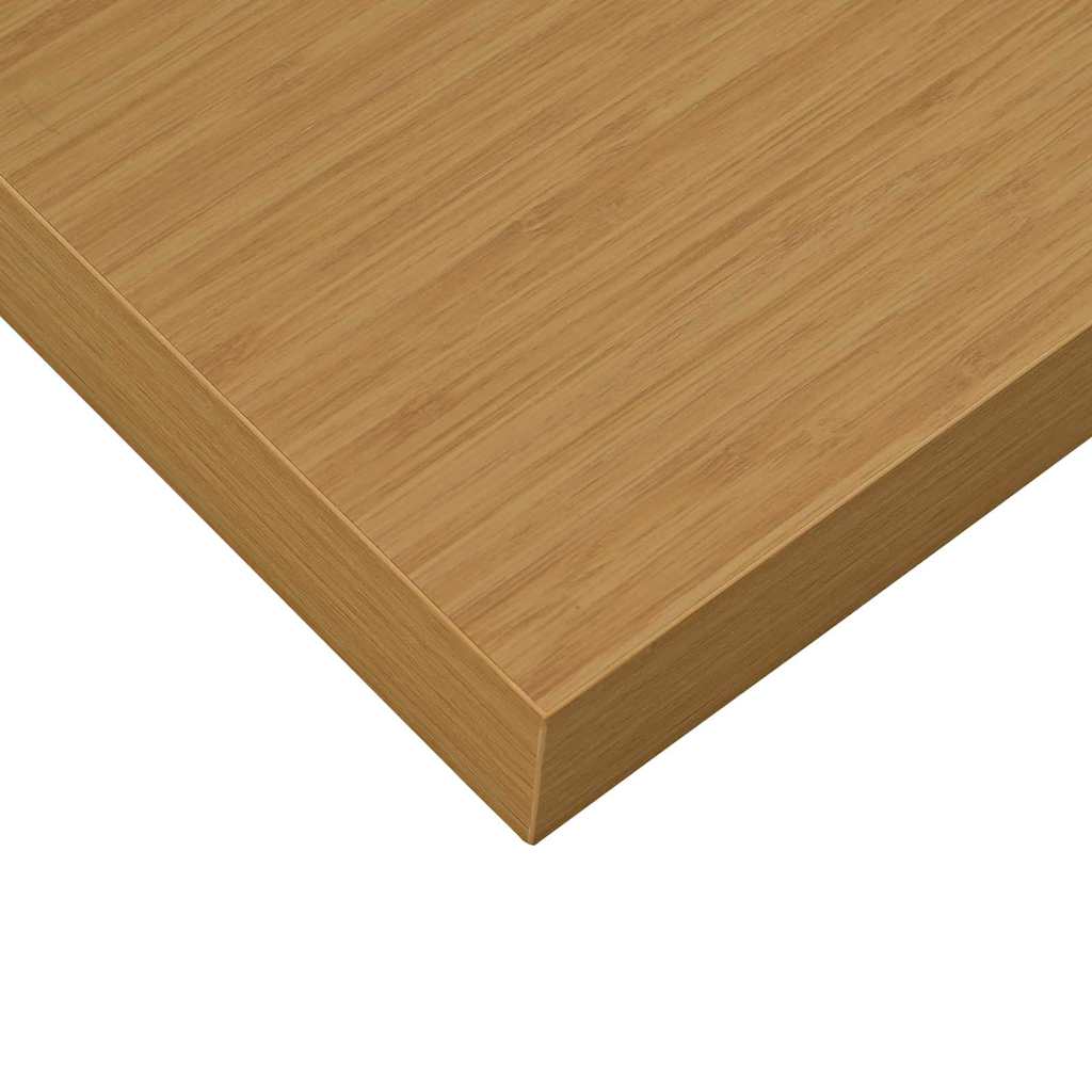 Estante de pared 2 pcs Beige 120 x 23,5 x 4 cm