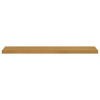 Estante de pared 2 pcs Beige 120 x 23,5 x 4 cm