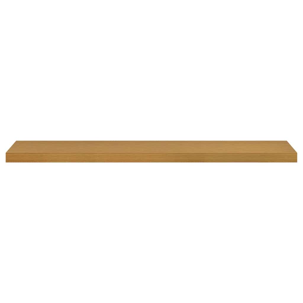 Estante de pared 2 pcs Beige 120 x 23,5 x 4 cm