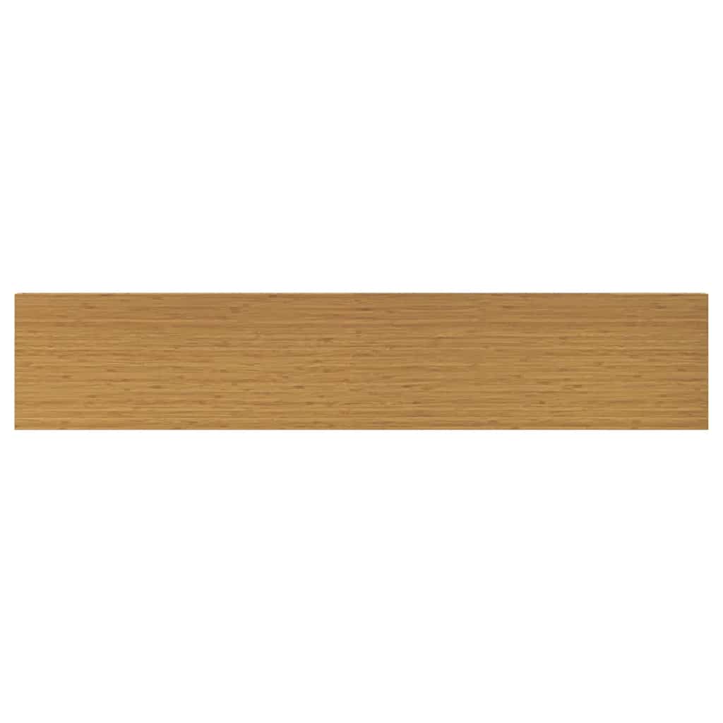 Estante de pared 2 pcs Beige 120 x 23,5 x 4 cm