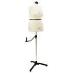 Forma de vestido ajustable femenina Crema l Terciopelo