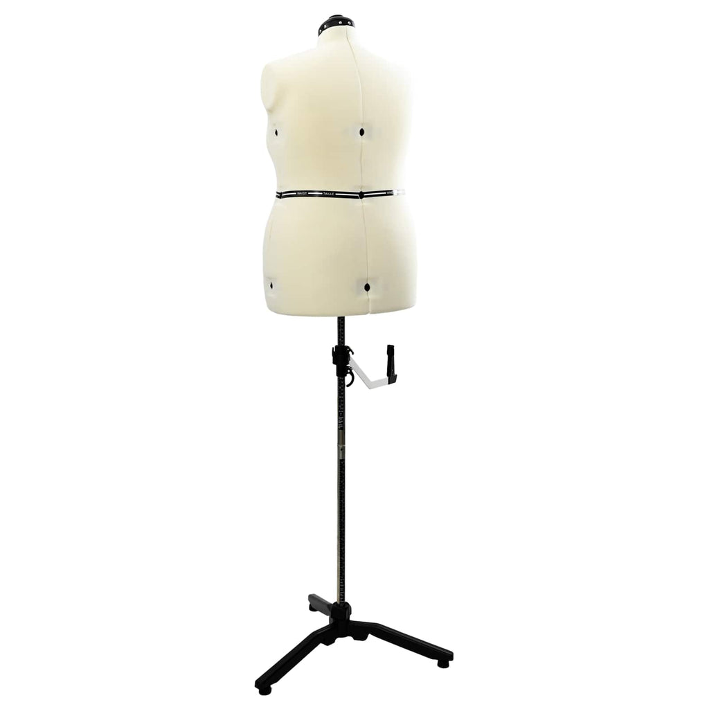 Forma de vestido ajustable femenina Crema l Terciopelo