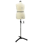Forma de vestido ajustable femenina Crema l Terciopelo