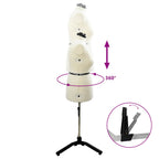Forma de vestido ajustable femenina Crema l Terciopelo
