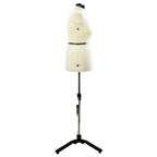 Forma de vestido ajustable femenina Crema l Terciopelo