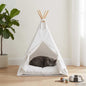 Tenda de campismo para animais de estimação com almofada 40 x 40 x 50 cm
