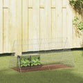 Jaula para conejos Plateado 110 x 55 x 55 cm Acero Galvanizado