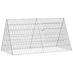 Jaula para conejos Plateado 110 x 55 x 55 cm Acero Galvanizado