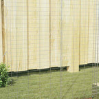 Jaula para conejos Plateado 100 x 100 x 210 cm