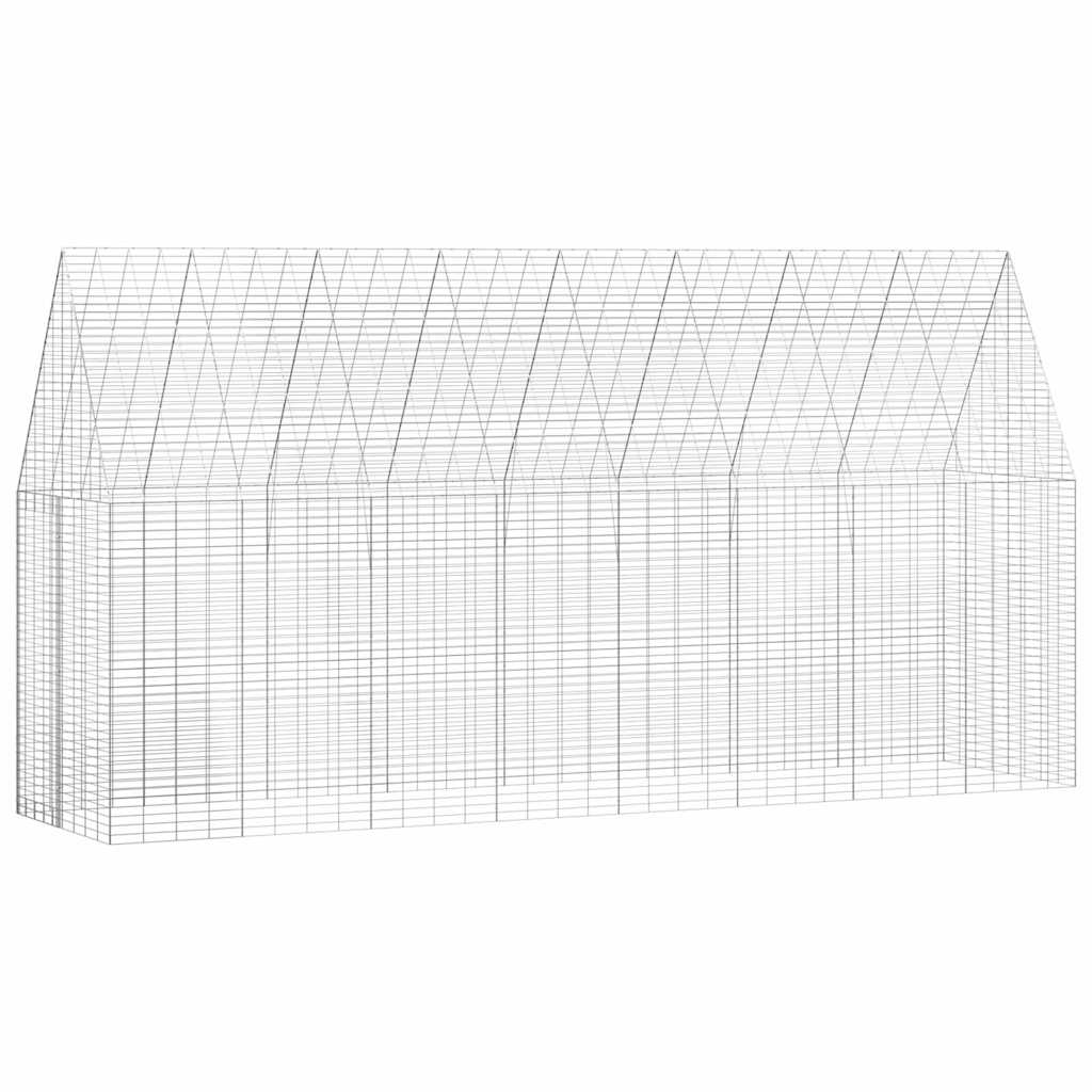 Rabbit Hutch Silver 100 x 100 x 210 cm