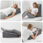 Almohada para Piernas Gris 68 x 40 x 18 cm Espuma PU